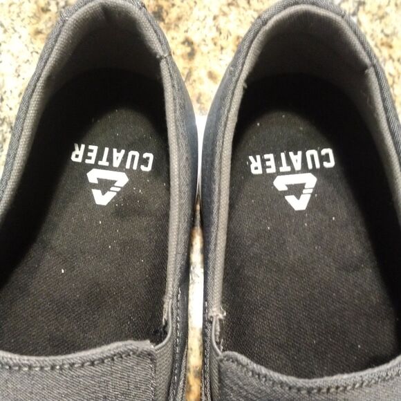 Cuater Travis Mathew Phenom Gray Canvas Casual Slip On Shoes 4MT113 Mens Size 13 main image 5